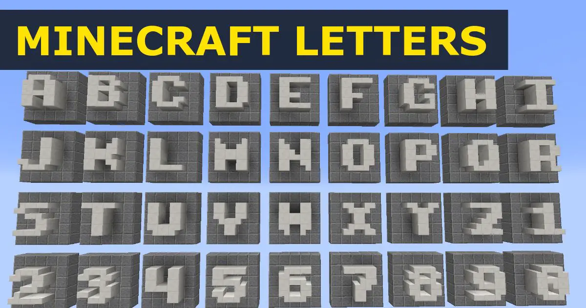 Minecraft Font