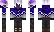 0nyxBlue Minecraft Skin