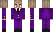 Purpled Minecraft Skin