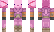 Xisuma, Axolotl Minecraft Skin