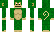 green Minecraft Skin