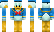 Donaldduck Minecraft Skin