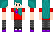 0xJustMonika Minecraft Skin