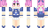 Minato_Aqua Minecraft Skin