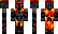 Fire Minecraft Skin