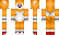 Tails, Sonic The Hedgehog Minecraft Skin
