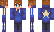 StarBoiBlue Minecraft Skin