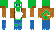 greenkitbluepup Minecraft Skin