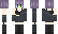 Demon_Megumin Minecraft Skin