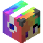 rainbow player head preview