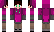 the_pink_raider Minecraft Skin