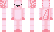Beadewa, Axolotl Minecraft Skin