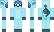 glaceon Minecraft Skin