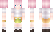 ichikanakano Minecraft Skin