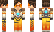 flame Minecraft Skin