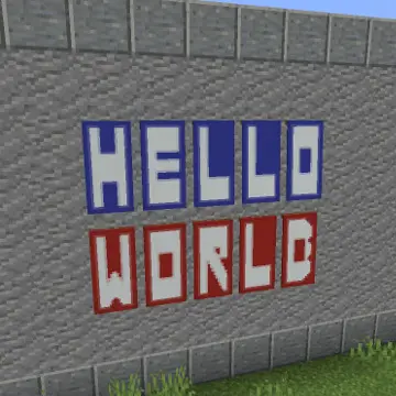 Minecraft banner patterns for letters